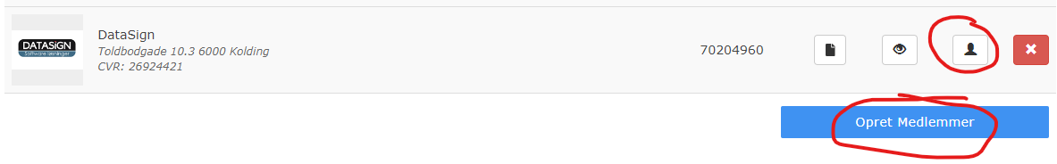 NetværksApp - Opret ny medarbejder