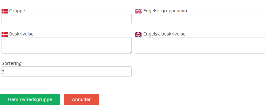 NetværksApp - Opret nyhedsgruppe