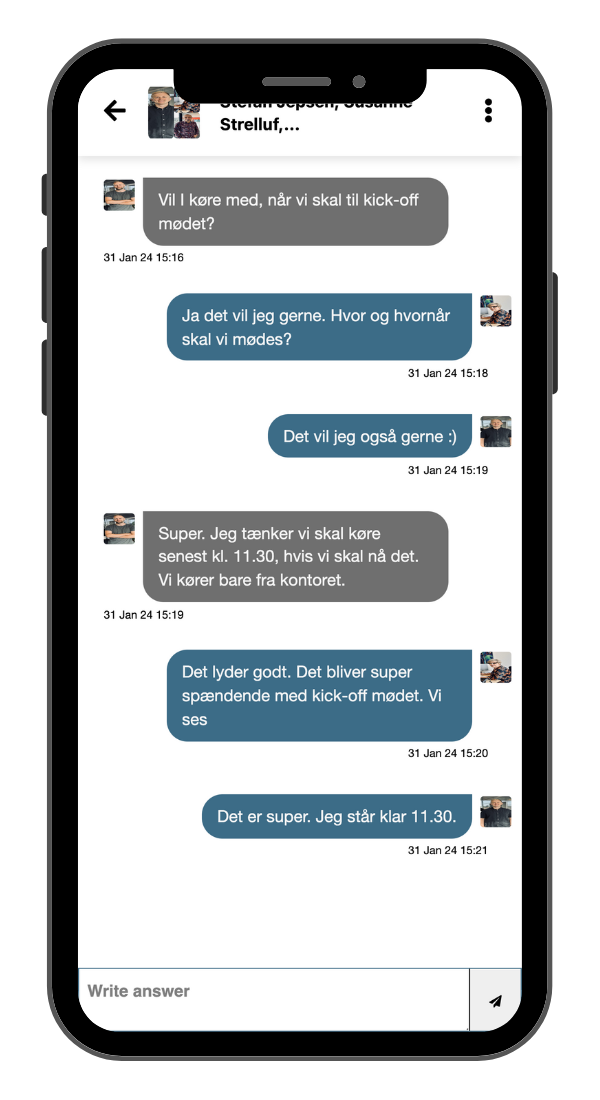 Chatgrupper - NetværksApp