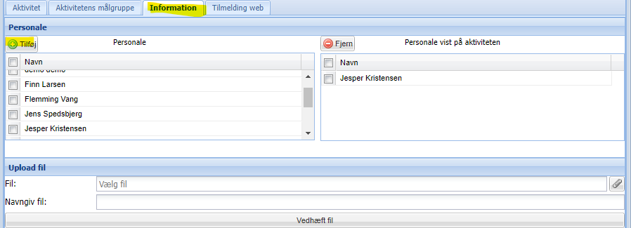 EasyKom - Information aktivitet